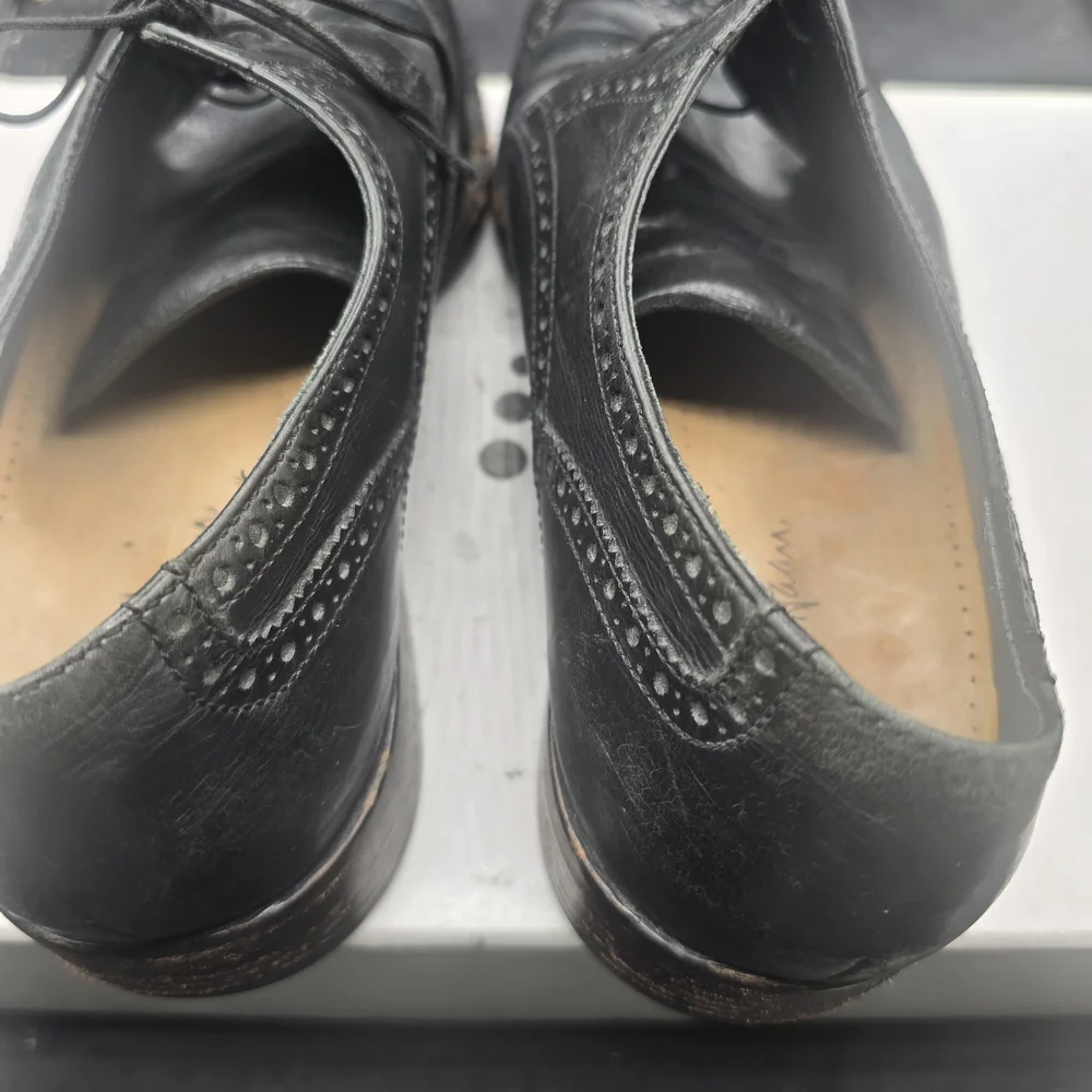 Cole Haan Black‎ Leather Men's Oxfords